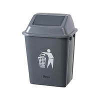 BB-20FGY Flip Bin Grey 20L