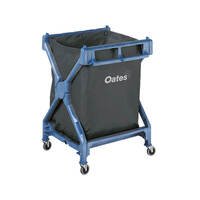 JC-176BL Janitor Sciss Trolley W/Bag