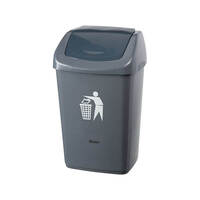 BB-40FGY 40 Litre Flip Bin Grey