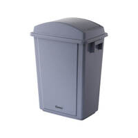 BB-40SGY 40Lt Slimline Swing Bin Gr