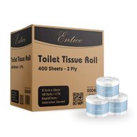 RapidClean Entice Premium 2Ply 400Sht T/Roll x48