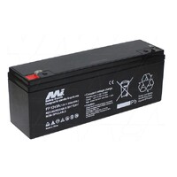 MI Battery Experts FP1245A Sealed Lead Acid Battery.