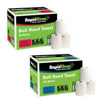 RapidClean 100M Roll Towel X16 (RT66020)