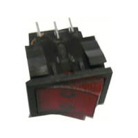 On/Off Switch Rocker Illuminated  6 Pole (A14)