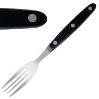 Olympia Steak Fork Black Handle