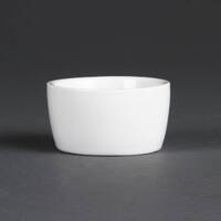 Olympia Whiteware Butter Dish 62mm