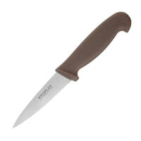 Hygiplas Paring Knife Brown 90mm