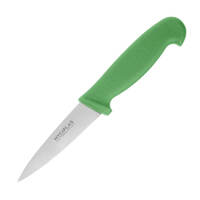 Hygiplas Paring Knife Green 90mm