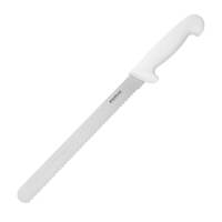 Hygiplas Serrated Slicer White 255mm