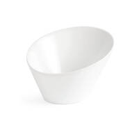 Olympia Whiteware Oval Sloping Bowls 153 x 135mm