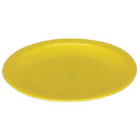 Olympia Kristallon Polycarbonate Plates Yellow 230mm