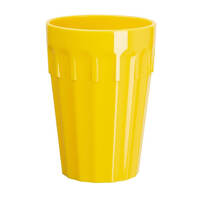 Olympia Kristallon Polycarbonate Tumblers Yellow 260ml