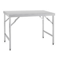 Vogue Stainless Steel Folding Table 600(D)mm