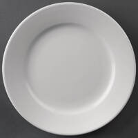 Olympia Athena Wide Rimmed Plates 165mm