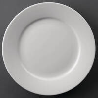 Olympia Athena Wide Rimmed Plates 228mm