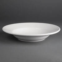 Olympia Athena Rimmed Soup Bowls 228mm