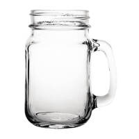 Olympia Handled Mason Jar Glasses 470ml (Pack of 12)