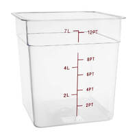 Hygiplas Polycarbonate Square Storage Container 7Ltr