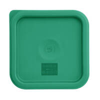 Hygiplas Square Food Storage Container Lids Green