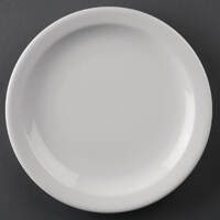 Olympia Athena Narrow Rimmed Plates 205mm