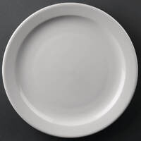 Olympia Athena Narrow Rimmed Plates 253mm