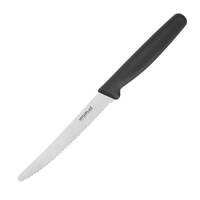 Hygiplas Serrated Tomato Knife Black 100mm