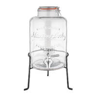 Olympia Nantucket Style Drink Dispenser with Wire Stand 8.5Ltr