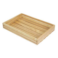 Olympia Low Sided Wooden Crate