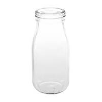 Olympia Glass Milk Bottles 200ml (Pack of 12)