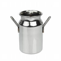 Olympia Stainless Steel Mini Milk Churn Medium 120ml