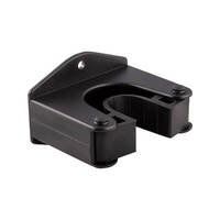 Clip - Wand Wall Mount - Plastic - Black - 32mm