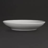 Olympia Whiteware Deep Plates 260mm (Pack of 6)