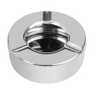 Olympia Windproof Stainless Steel Ashtrays (Pack of 6)