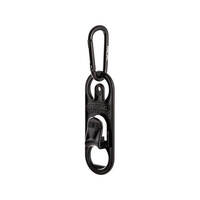 Cord Restraint Plastic - Aluminium Carabiner