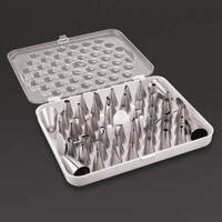 Vogue Cake Decorating 52 Assorted Piping Nozzles