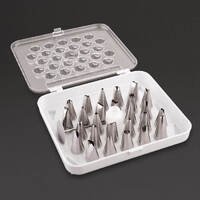 Vogue Cake Decorating 26 Assorted Piping Nozzles