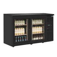 Polar U-Series Back Bar Display Cooler Double Door