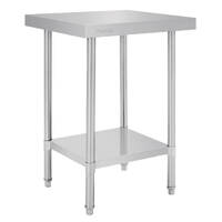 Vogue Premium Stainless Steel Prep Table 600(D)mm