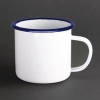 Olympia Large Enamel Soup Mug 670ml