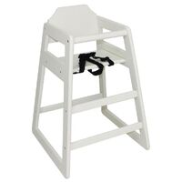 Bolero Wooden Highchair (Antique White)