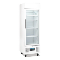 Polar G-Series Upright Display Fridge White 218Ltr