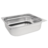 Vogue Stainless Steel 2/3 Gastronorm Tray 100mm