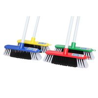 EDCO ECONOMY HOUSEHOLD BROOM WITH HANDLE