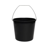 ROUND SOFT BUCKET 10L - BLACK