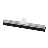 EDCO BLACK NEOPRENE FLOOR SQUEEGEE COMPLETE 60CM STANDARD WHITE FITTING