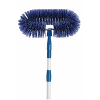 EDCO FAN BRUSH WITH TELESCOPIC HANDLE