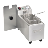 Apuro Single Tank Single Basket Countertop Fryer 3Ltr