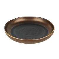 Olympia Ochre Flat Bowls 210mm 700ml (Pack of 6)