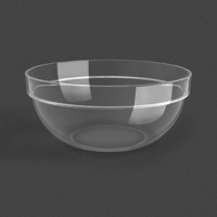 Vogue Polycarbonate Mixing Bowl 2Ltr