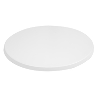 Bolero Round Table Top White 600mm